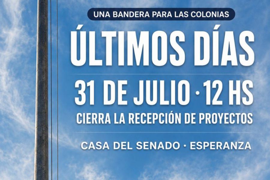 Cierre de inscripción - Una Bandera para Las Colonias