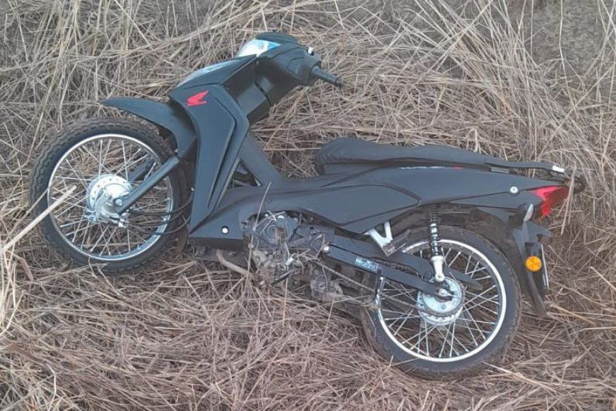 Recupero de motocileta denunciada - Foto URXI