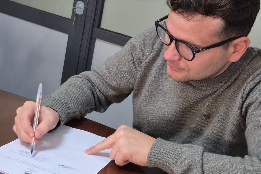 La Comuna local firmó un acuerdo con la Escuela Técnica para prácticas ...