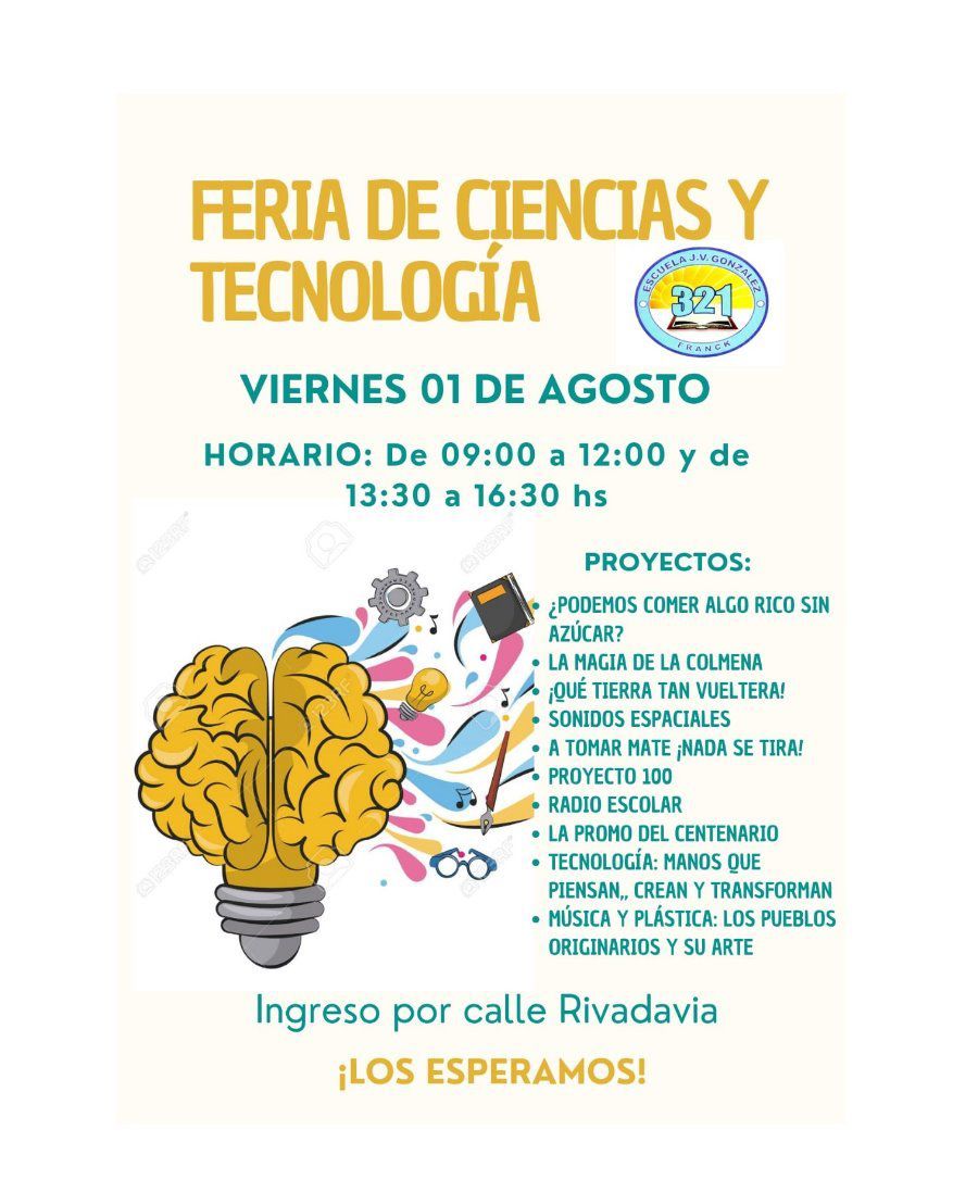 Feria de ciencias y tecnología en la Escuela 321 | FM Spacio 98.1 ...